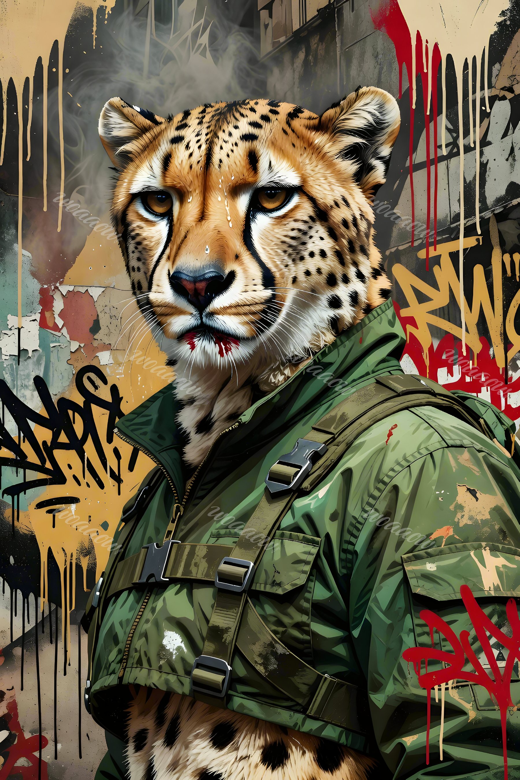 Cheetah — Military Jacket
