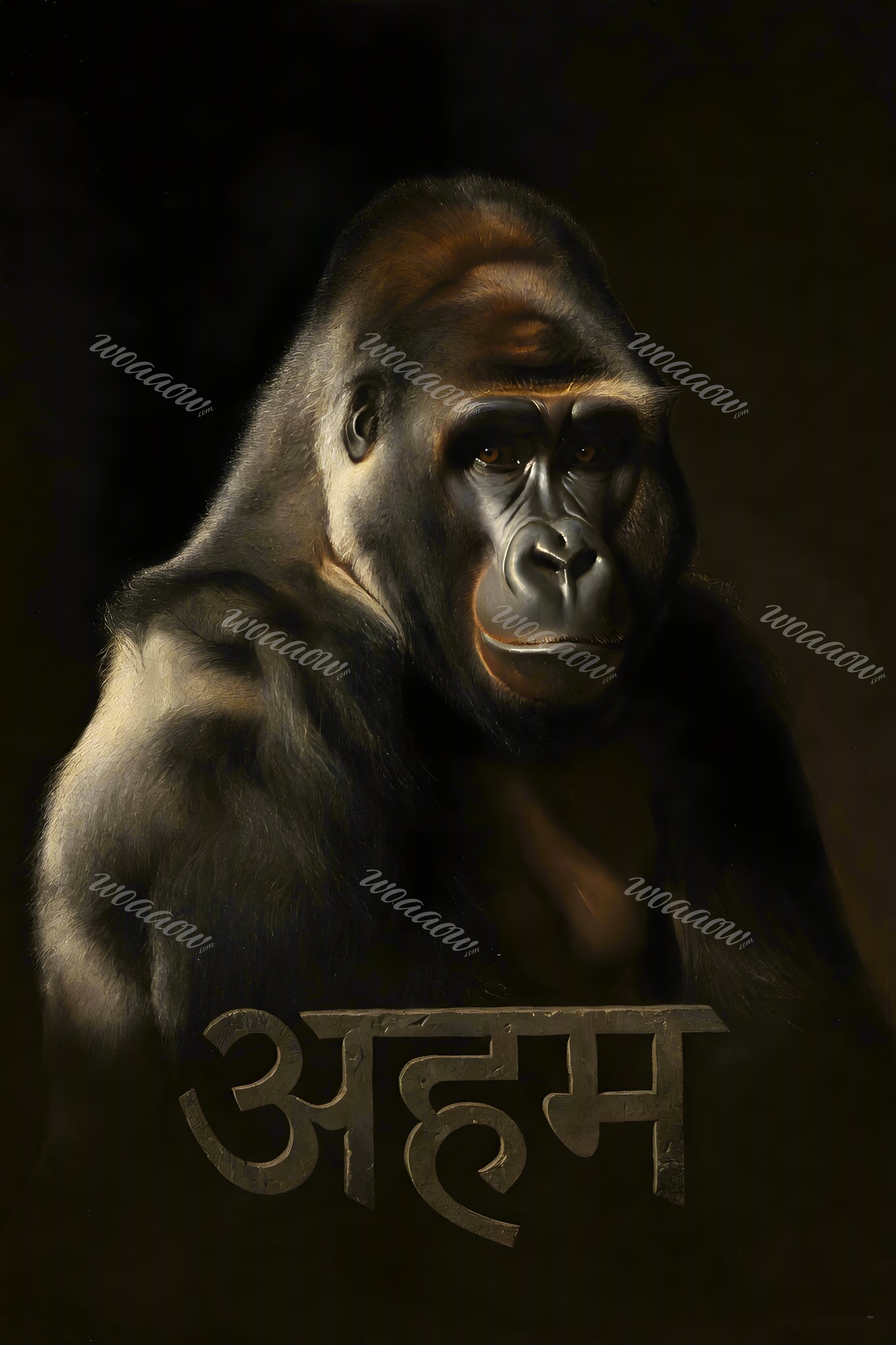 Mountain Gorilla — Chiaroscuro
