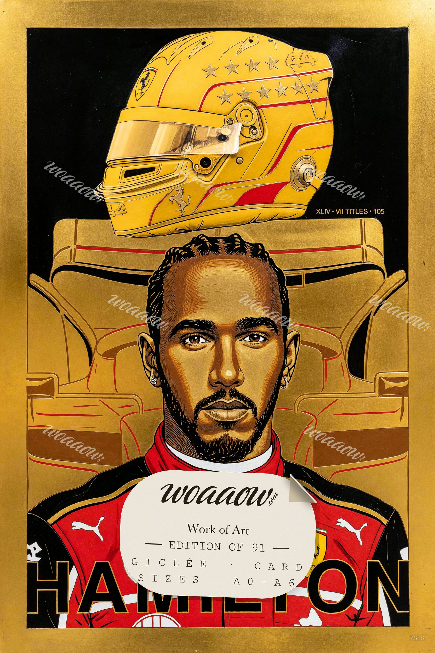 Scarlet Racer — Gold Leaf