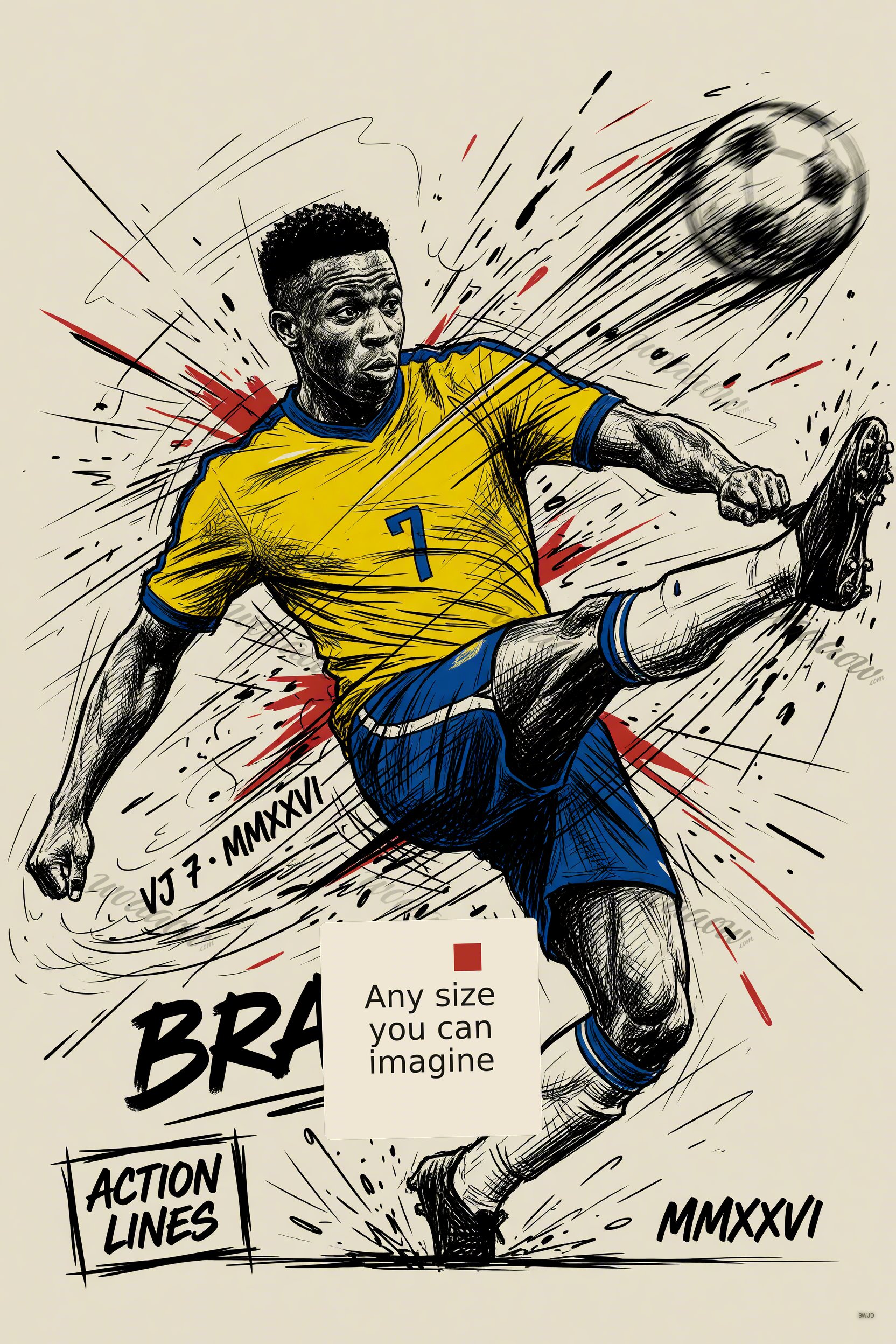 Brazil No. 7 — Volley