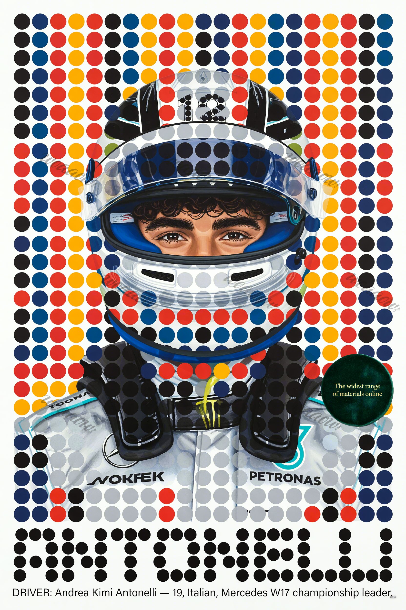 Spot Painting Single-Seater