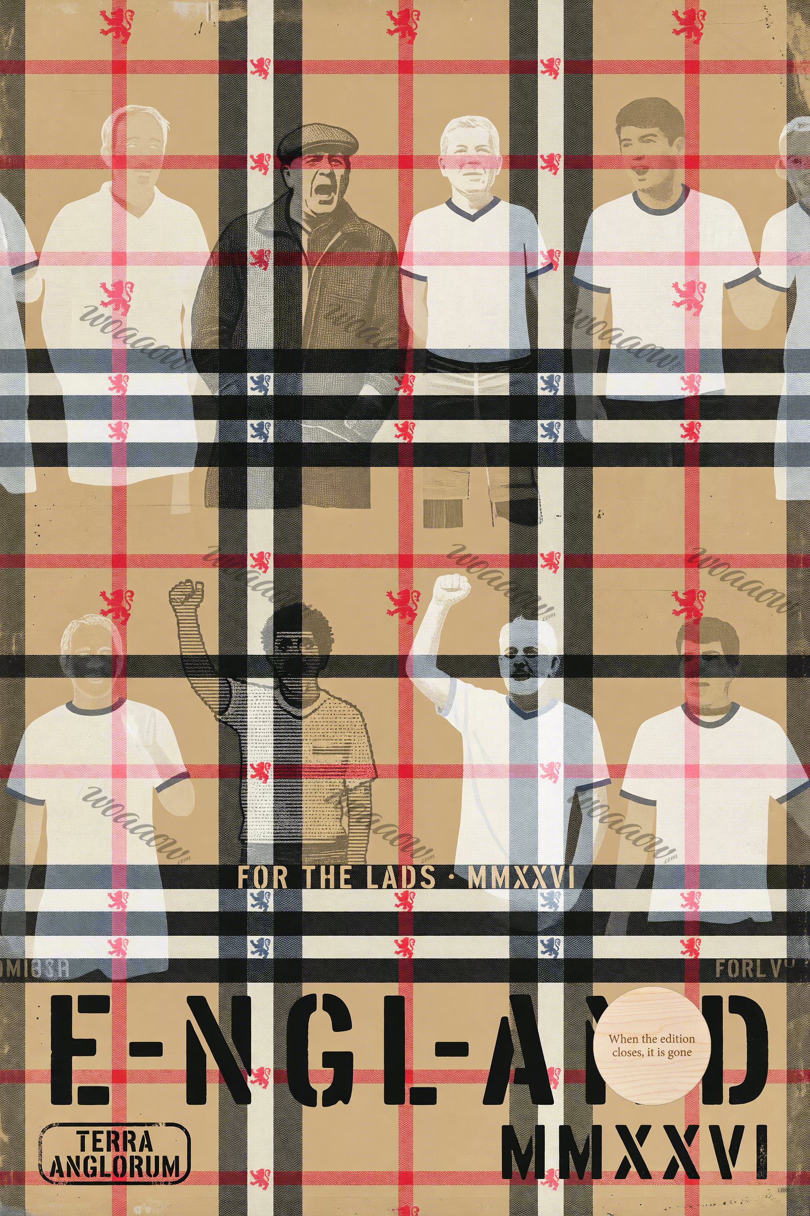 Checkered England Matchday