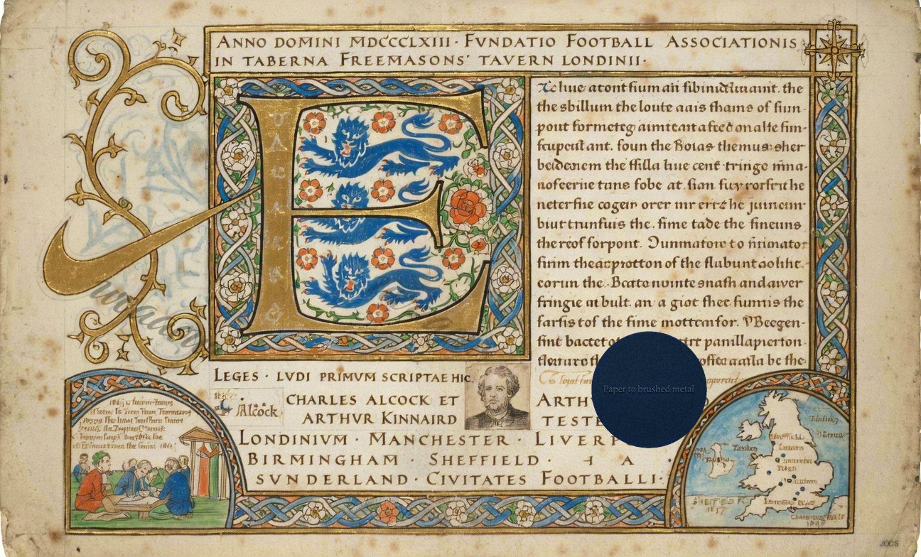 Illuminated Manuscript Plate