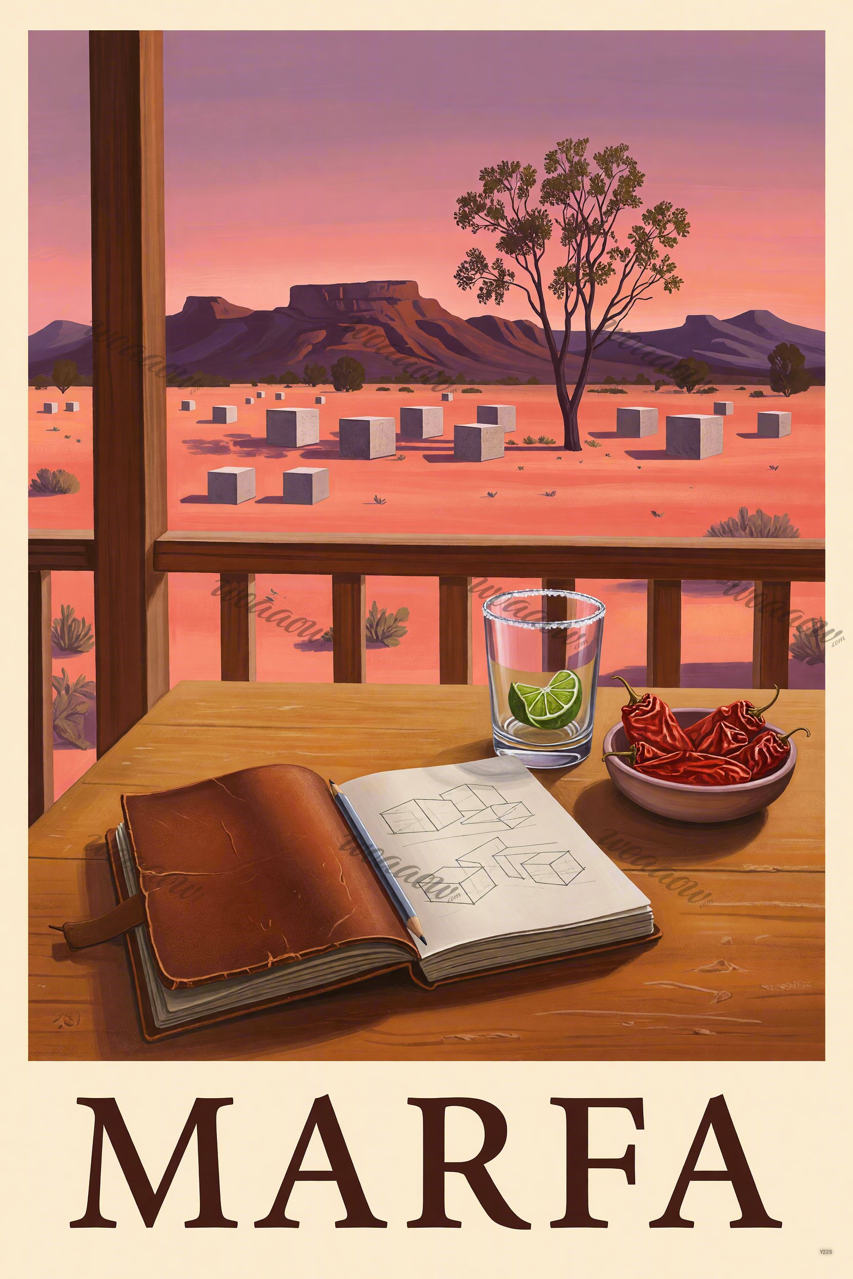 Marfa Desert Dusk