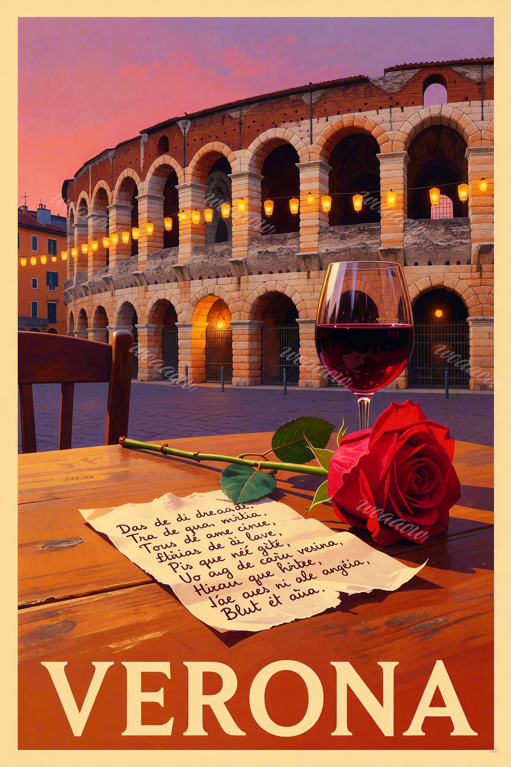 Verona Arena Twilight