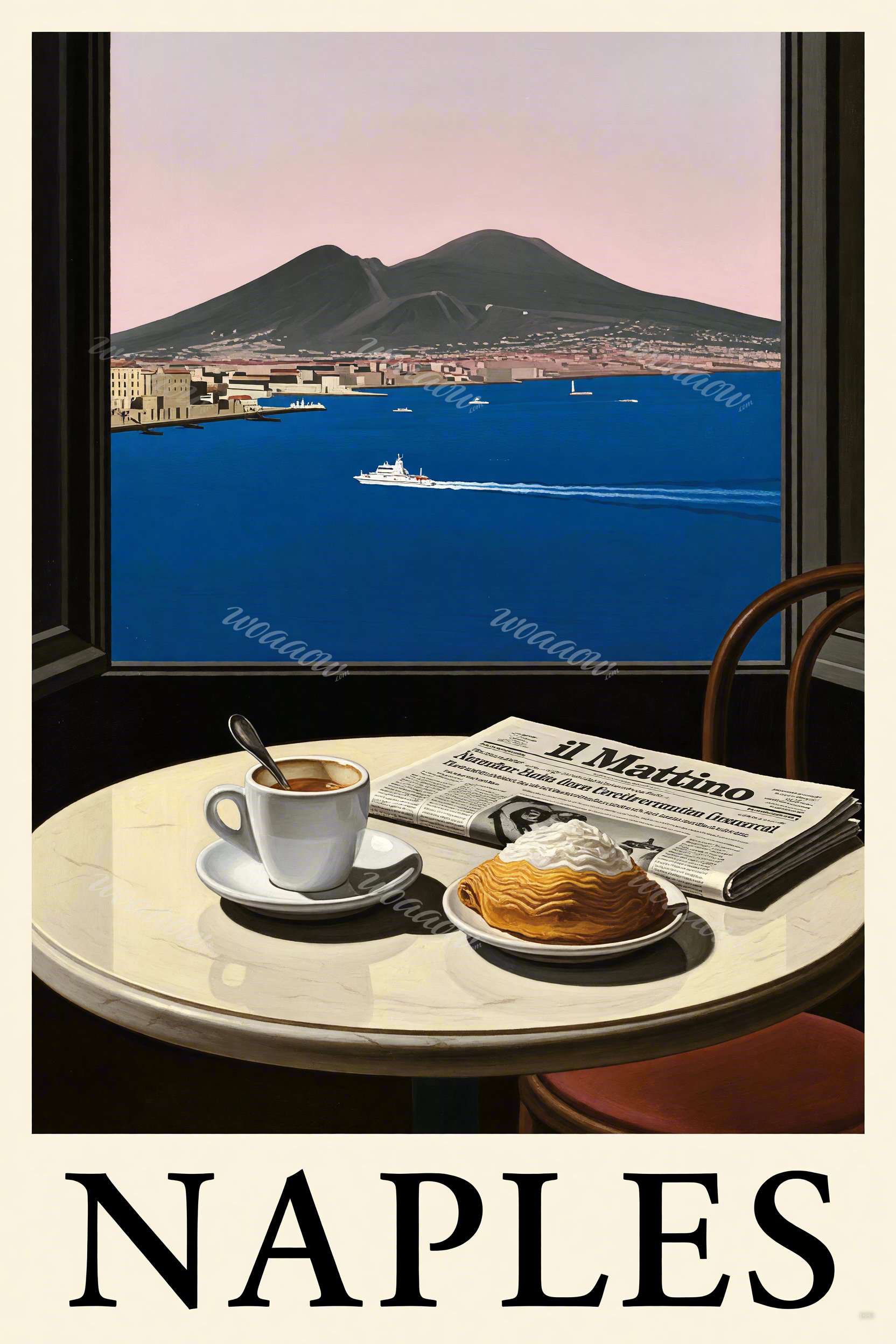 Naples Vesuvius View