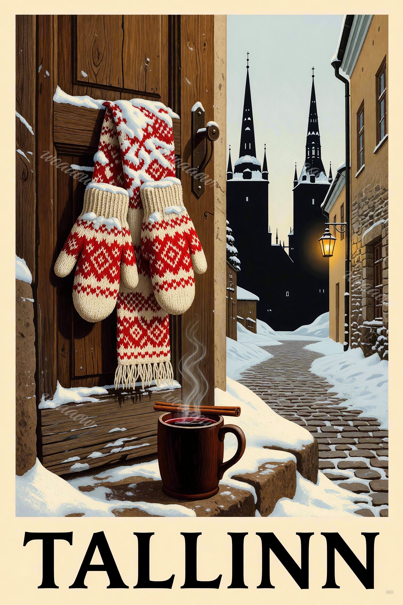 Tallinn Winter Lane