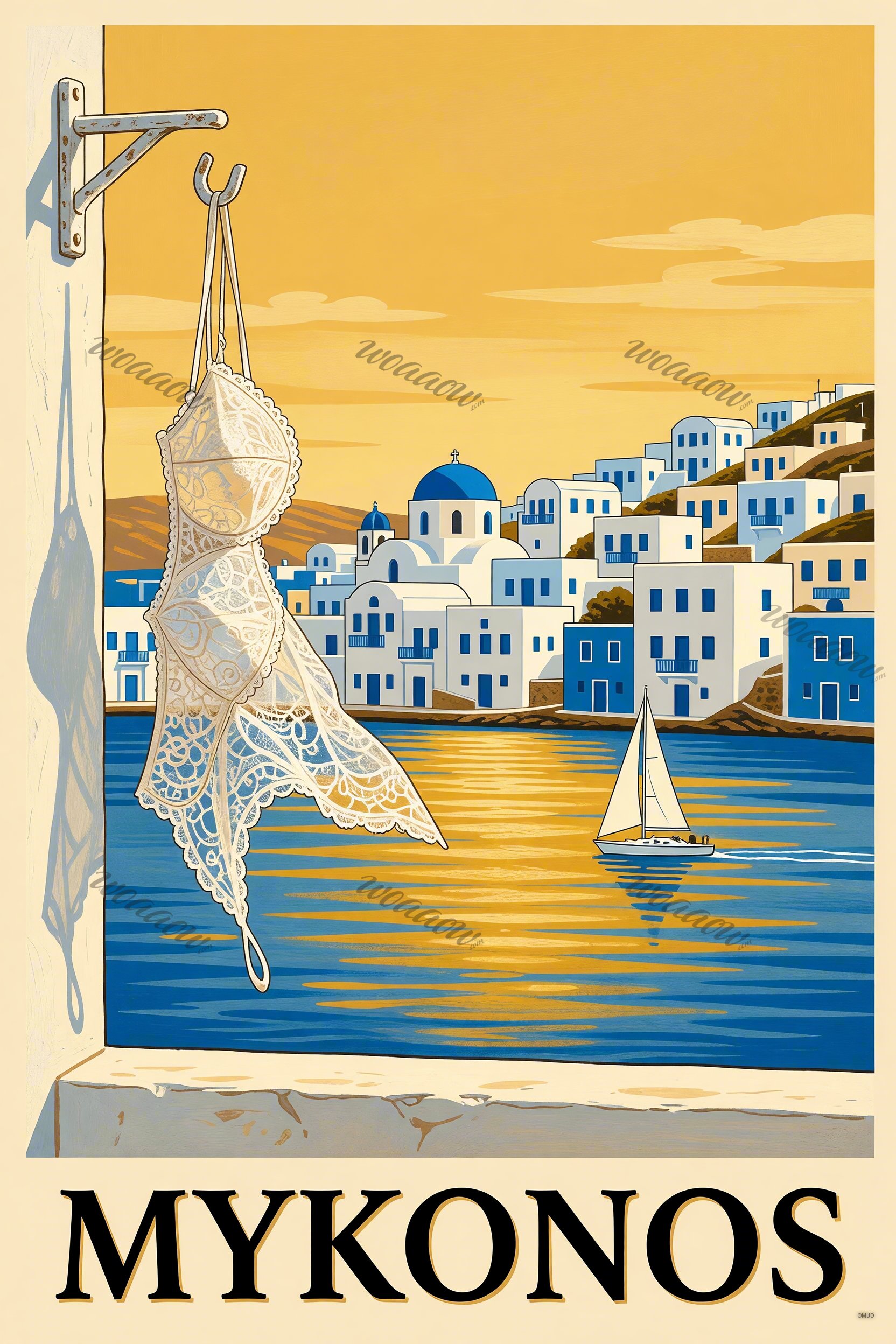 Mykonos Harbour Whites