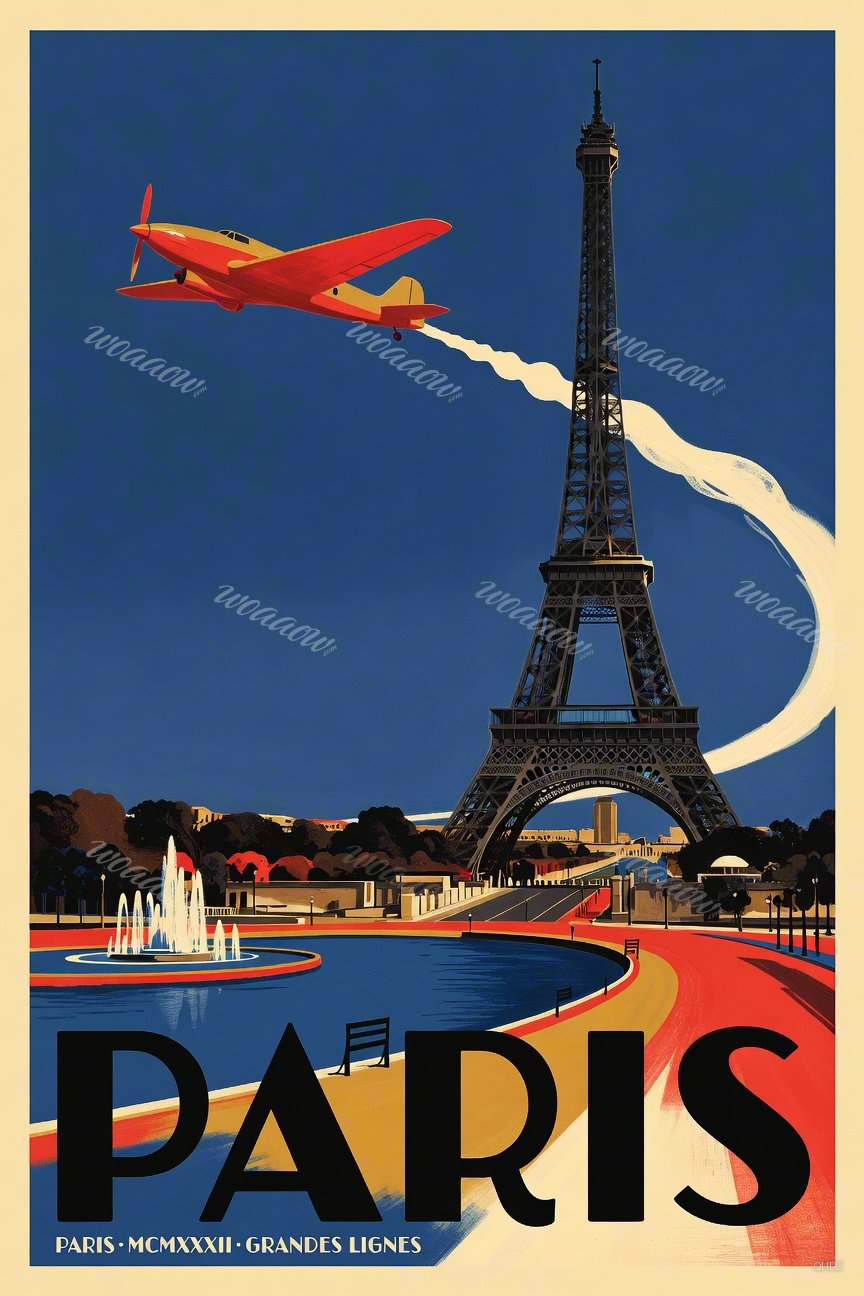 Paris Eiffel Flight