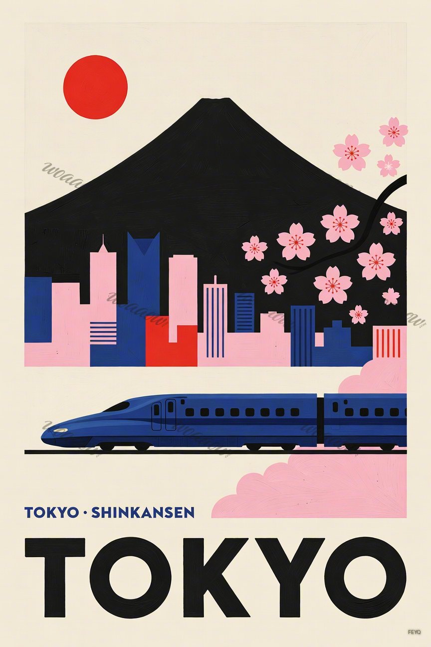 Tokyo Shinkansen Blossom