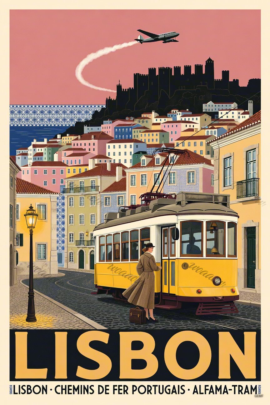 Lisbon Alfama Tram