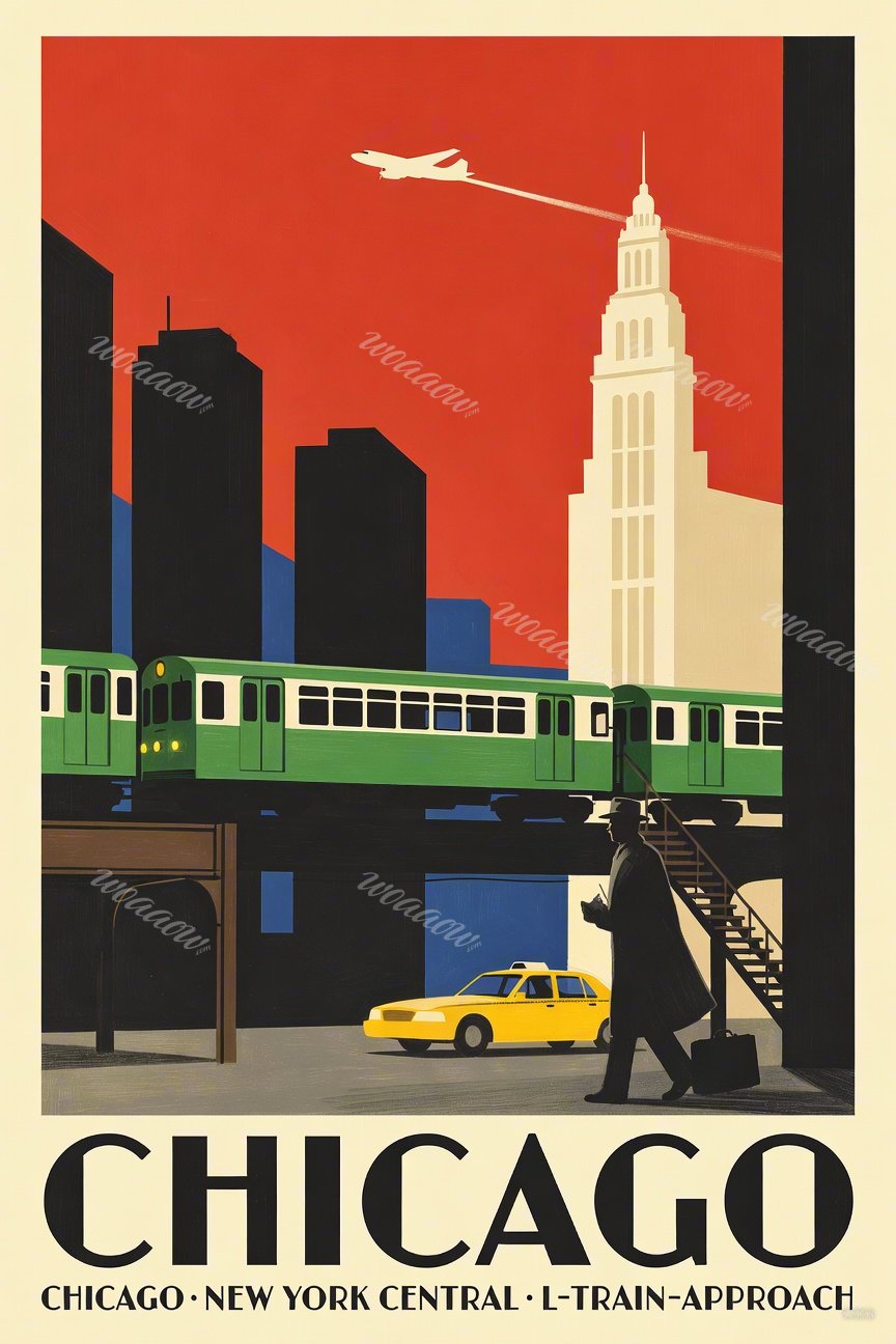 Chicago L-Train Approach