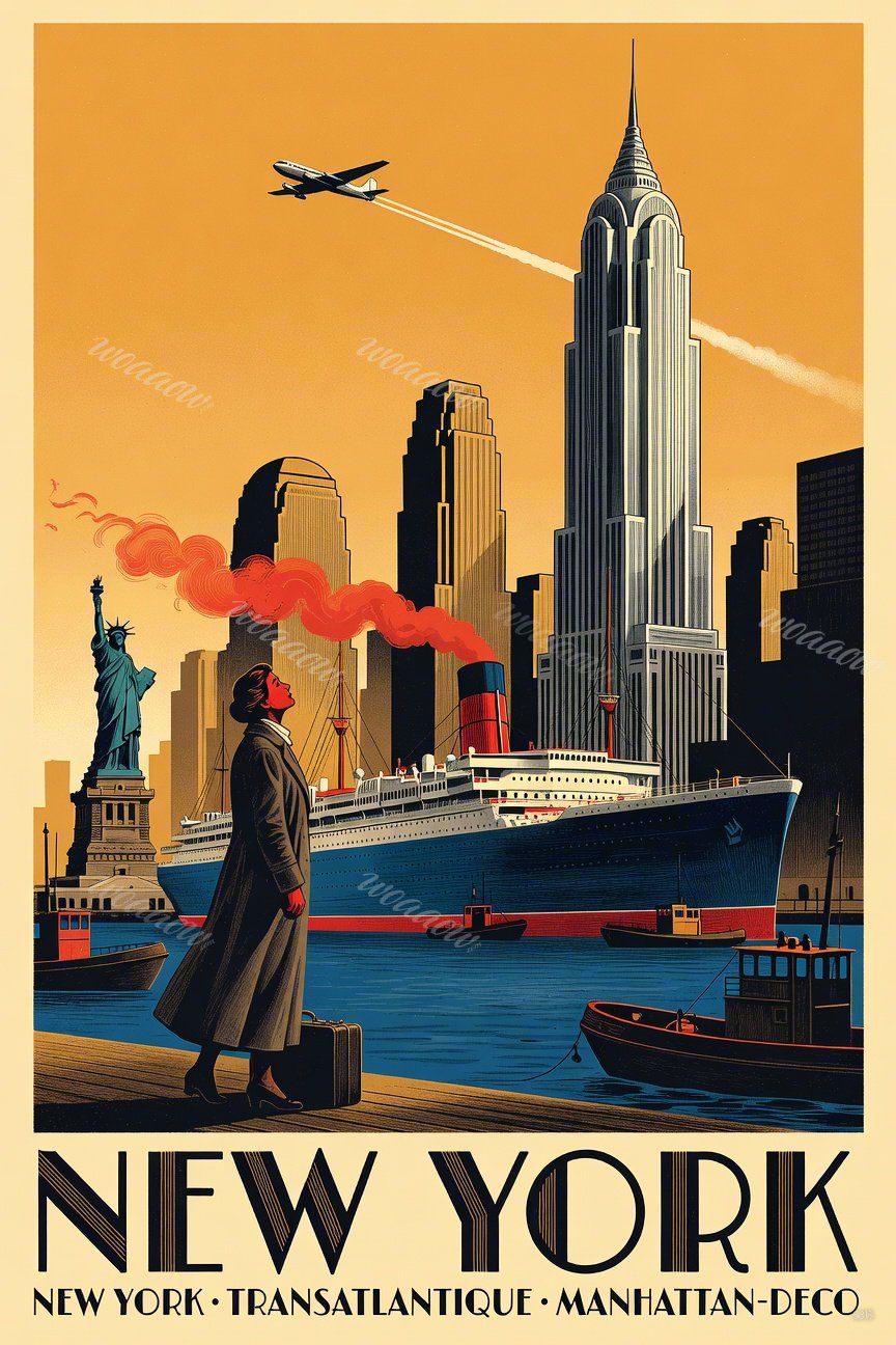 New York Liner Arrival