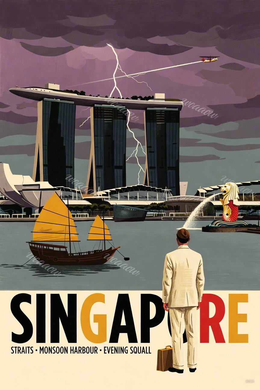 Singapore Monsoon Harbour